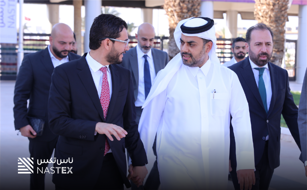 وفد شركة بلدنا برئاسة رامز الخياط يزور معرض ناس تكس في دمشق، ويطلع على الفرص الاستثمارية والشراكات في قطاع النسيج والصناعة السورية.